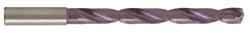 Guhring - 0.7677", 140° Point, Solid Carbide Taper Length Drill Bit - TiAlN Finish, 7.4803" Flute Length, 9.6063" OAL, Series 5512 - Industrial Tool & Supply