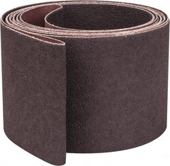 Norton - 3" Wide x 132" OAL, 60 Grit, Aluminum Oxide Abrasive Belt - Aluminum Oxide, Medium, Coated, X Weighted Cloth Backing, Series R228 - Industrial Tool & Supply