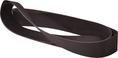 Norton - 3" Wide x 132" OAL, 100 Grit, Aluminum Oxide Abrasive Belt - Aluminum Oxide, Fine, Coated, X Weighted Cloth Backing, Series R228 - Industrial Tool & Supply