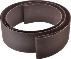 Norton - 3" Wide x 132" OAL, 120 Grit, Aluminum Oxide Abrasive Belt - Aluminum Oxide, Fine, Coated, X Weighted Cloth Backing, Series R228 - Industrial Tool & Supply