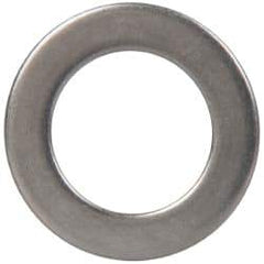 Made in USA - 0.06" Thick, 5/8" Inside x 1" OD, Round Shim - 9/16" Screw, Uncoated 316 Stainless Steel - Industrial Tool & Supply