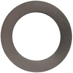 Made in USA - 0.01" Thick, 3/4" Inside x 1-1/8" OD, Round Shim - 5/8" Screw, Uncoated 316 Stainless Steel - Industrial Tool & Supply