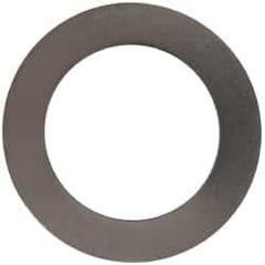 Made in USA - 0.01" Thick, 3/4" Inside x 1-1/8" OD, Round Shim - 5/8" Screw, Uncoated 316 Stainless Steel - Industrial Tool & Supply