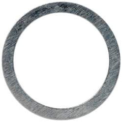 Made in USA - 0.005" Thick, 0.289" Inside x 0.365" OD, Lengthening Shim - 1/4" Screw, Uncoated 300 Stainless Steel - Industrial Tool & Supply