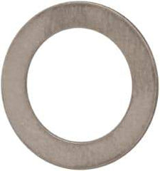 Made in USA - 0.015" Thick, 3/8" Inside x 9/16" OD, Shortening Shim - 5/16" Screw, Uncoated 300 Stainless Steel - Industrial Tool & Supply