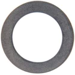 Made in USA - 0.015" Thick, 1/2" Inside x 3/4" OD, Shortening Shim - 7/16" Screw, Uncoated 300 Stainless Steel - Industrial Tool & Supply