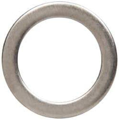 Made in USA - 1/16" Thick, 5/8" Inside x 7/8" OD, Shortening Shim - 9/16" Screw, Uncoated 300 Stainless Steel - Industrial Tool & Supply