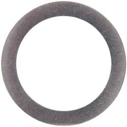 Made in USA - 0.01" Thick, 3/4" Inside x 1" OD, Shortening Shim - 5/8" Screw, Uncoated 300 Stainless Steel - Industrial Tool & Supply
