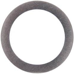 Made in USA - 0.01" Thick, 3/4" Inside x 1" OD, Shortening Shim - 5/8" Screw, Uncoated 300 Stainless Steel - Industrial Tool & Supply