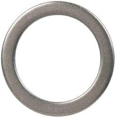 Made in USA - 1/16" Thick, 3/4" Inside x 1" OD, Shortening Shim - 5/8" Screw, Uncoated 300 Stainless Steel - Industrial Tool & Supply