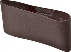 Norton - 3-1/2" Wide x 15-1/2" OAL, 150 Grit, Aluminum Oxide Abrasive Belt - Aluminum Oxide, Very Fine, Coated, Series R228 - Industrial Tool & Supply