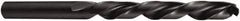 DORMER - 10mm 118° High Speed Steel Jobber Drill - Oxide Finish, Left Hand Cut, Spiral Flute, Straight Shank, 133mm OAL - Industrial Tool & Supply