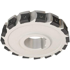 Iscar - Arbor Hole Connection, 0.5512" Cutting Width, 2.0472" Depth of Cut, 160mm Cutter Diam, 1.5748" Hole Diam, 20 Tooth Indexable Slotting Cutter - SSB-LN15 Toolholder, LN.. Insert, Right Hand Cutting Direction - Industrial Tool & Supply