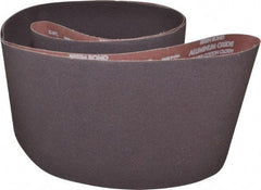 Norton - 8" Wide x 107" OAL, 50 Grit, Aluminum Oxide Abrasive Belt - Aluminum Oxide, Coarse, Coated, X Weighted Cloth Backing, Series R228 - Industrial Tool & Supply