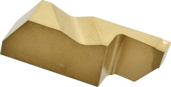 Kennametal - 3094NGD K Grade KC850, 2.39mm Cutting Width Carbide Grooving Insert - 6.35mm Max Depth of Cut, Right Hand, 0.19mm Corner Radius, TiC/TiCN/TiN Finish - Industrial Tool & Supply