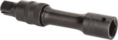 Proto - 1/2" Drive Impact Locking Socket Extension - 5" OAL, Black Oxide Finish - Industrial Tool & Supply