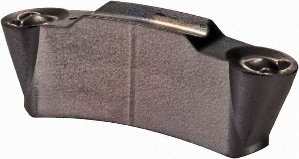 Iscar - 315TGMF Grade IC908, 3mm Cutting Width Carbide Grooving Insert - 11.4mm Max Depth of Cut, Neutral, 1.5mm Corner Radius, TiN/TiAlN Finish - Industrial Tool & Supply