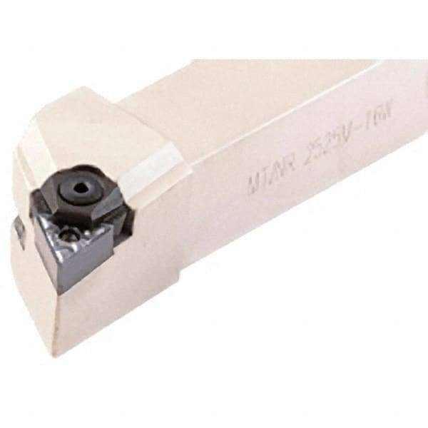 Iscar - MTJN, Right Hand Cut, 93° Lead Angle, 16mm Shank Height x 16mm Shank Width, Negative Rake Indexable Turning Toolholder - 100mm OAL, TN..16.. Insert Compatibility, Series Isoturn - Industrial Tool & Supply