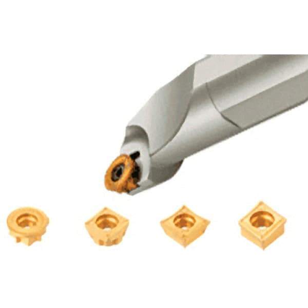 Iscar - 20mm Min Bore Diam, 180mm OAL, 16mm Shank Diam, S-SUXC-CM Indexable Boring Bar - 45mm Max Bore Depth, C/QC95MT 1005.., RC90MT 1205, SC45MT 1005.. Insert, Screw Holding Method - Industrial Tool & Supply