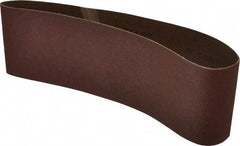 Tru-Maxx - 4" Wide x 24" OAL, 150 Grit, Aluminum Oxide Abrasive Belt - Aluminum Oxide, Very Fine, Coated - Industrial Tool & Supply