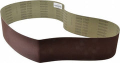 Tru-Maxx - 4" Wide x 54" OAL, 240 Grit, Aluminum Oxide Abrasive Belt - Aluminum Oxide, Very Fine, Coated, X Weighted Cloth Backing - Industrial Tool & Supply