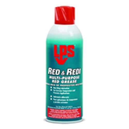 Red & Redi Multi-Purpose Red Grease - 11 oz - Industrial Tool & Supply