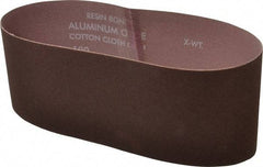 Norton - 4" Wide x 24" OAL, 100 Grit, Aluminum Oxide Abrasive Belt - Aluminum Oxide, Fine, Coated, X Weighted Cloth Backing, Series R228 - Industrial Tool & Supply