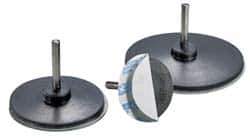 Merit Abrasives - 1-1/2" Diam Adhesive/PSA Disc Backing Pad - 1/4" Shank Diam, 15,000 RPM - Industrial Tool & Supply