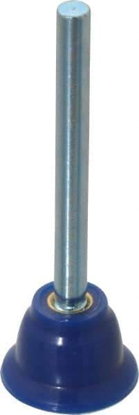 Value Collection - 1/2" Diam Adhesive/PSA Disc Backing Pad - 1/8" Shank Diam, 18,000 RPM - Industrial Tool & Supply