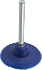 Value Collection - 1" Diam Adhesive/PSA Disc Backing Pad - 1/8" Shank Diam, 18,000 RPM - Industrial Tool & Supply