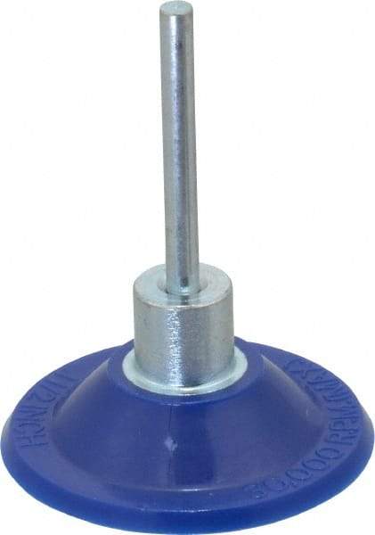 Value Collection - 1-1/2" Diam Adhesive/PSA Disc Backing Pad - 1/8" Shank Diam, 15,000 RPM - Industrial Tool & Supply