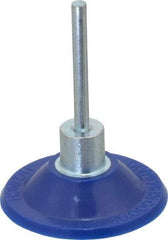 Value Collection - 1-1/2" Diam Adhesive/PSA Disc Backing Pad - 1/8" Shank Diam, 15,000 RPM - Industrial Tool & Supply