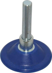 Value Collection - 1-1/2" Diam Adhesive/PSA Disc Backing Pad - 1/4" Shank Diam, 15,000 RPM - Industrial Tool & Supply