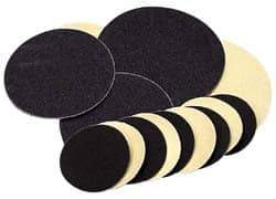 Made in USA - 1-1/2" Diam, 40 Grit Aluminum Oxide Adhesive PSA Disc - Coarse Grade, Cloth Backing, For Low Speed Dual-Action Sanders, Random Orbital Sanders - Industrial Tool & Supply