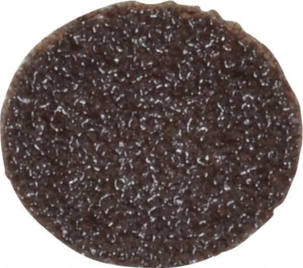 Made in USA - 3/4" Diam, 50 Grit Aluminum Oxide Adhesive PSA Disc - Coarse Grade, Cloth Backing, For Low Speed Dual-Action Sanders, Random Orbital Sanders - Industrial Tool & Supply