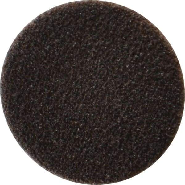 Made in USA - 3/4" Diam, 100 Grit Aluminum Oxide Adhesive PSA Disc - Fine Grade, X Weighted Cloth Backing, For Low Speed Dual-Action Sanders, Random Orbital Sanders - Industrial Tool & Supply
