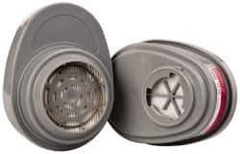 MSA - White and Magenta P100 Cartridge - Series Advantage 200, Protects Against Acid Gas - Industrial Tool & Supply