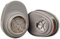 MSA - Green and Magenta P100 Cartridge - Series Advantage 200, Protects Against Ammonia, Methylamine - Industrial Tool & Supply