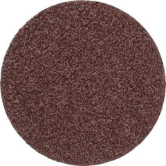 Made in USA - 3" Diam, 24 Grit Aluminum Oxide Adhesive PSA Disc - Very Coarse Grade, X Weighted Cloth Backing, For Low Speed Dual-Action Sanders, Random Orbital Sanders - Industrial Tool & Supply