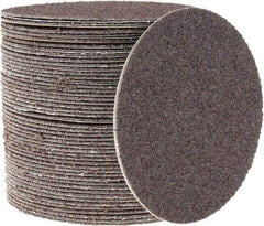 Made in USA - 3" Diam, 50 Grit Aluminum Oxide Adhesive PSA Disc - Coarse Grade, X Weighted Cloth Backing, For Low Speed Dual-Action Sanders, Random Orbital Sanders - Industrial Tool & Supply