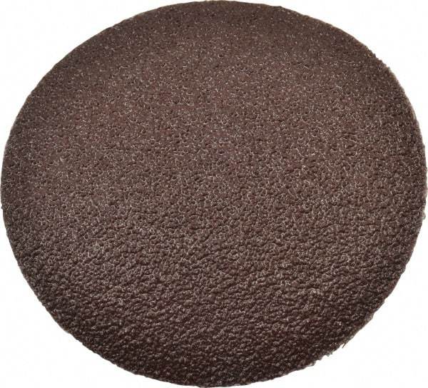 Made in USA - 4" Diam, 50 Grit Aluminum Oxide Adhesive PSA Disc - Coarse Grade, X Weighted Cloth Backing, For Low Speed Dual-Action Sanders, Random Orbital Sanders - Industrial Tool & Supply