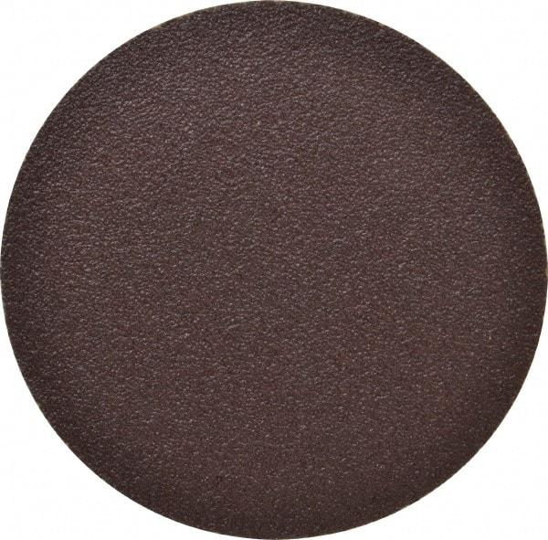 Made in USA - 8" Diam, 36 Grit Aluminum Oxide Adhesive PSA Disc - Very Coarse Grade, X Weighted Cloth Backing, For Low Speed Dual-Action Sanders, Random Orbital Sanders - Industrial Tool & Supply