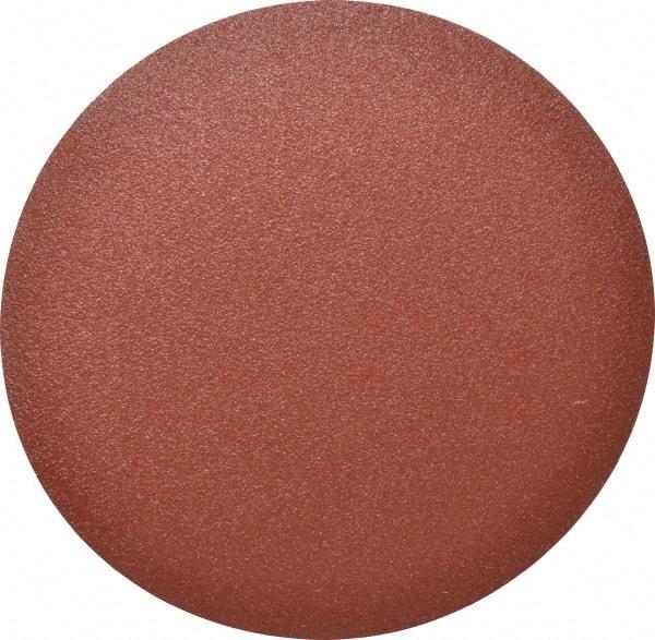Made in USA - 8" Diam, 60 Grit Aluminum Oxide Adhesive PSA Disc - Medium Grade, X Weighted Cloth Backing, For Low Speed Dual-Action Sanders, Random Orbital Sanders - Industrial Tool & Supply