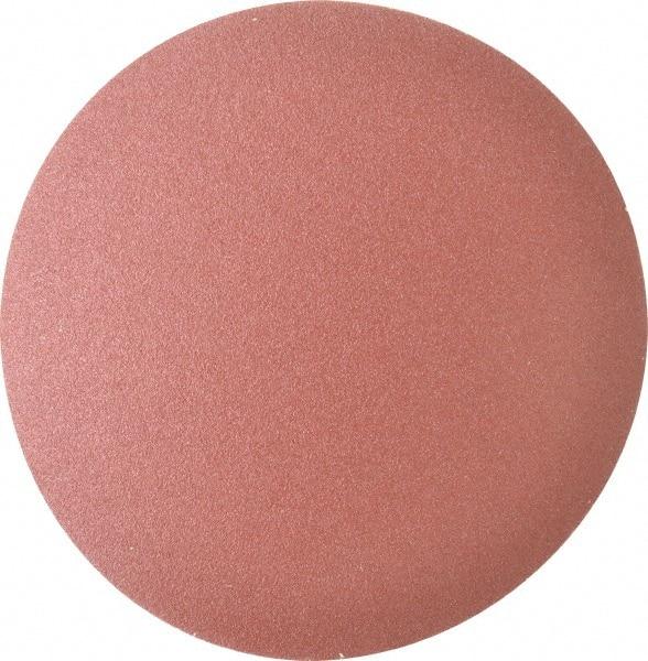 Made in USA - 8" Diam, 80 Grit Aluminum Oxide Adhesive PSA Disc - Medium Grade, X Weighted Cloth Backing, For Low Speed Dual-Action Sanders, Random Orbital Sanders - Industrial Tool & Supply
