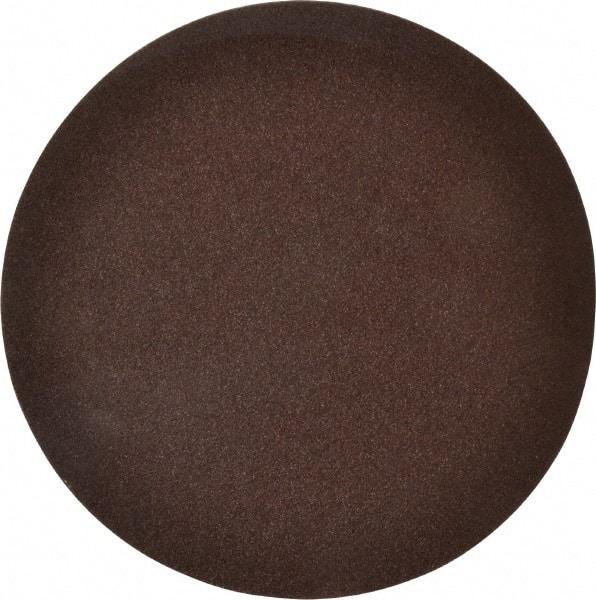 Made in USA - 10" Diam, 50 Grit Aluminum Oxide Adhesive PSA Disc - Coarse Grade, X Weighted Cloth Backing, For Low Speed Dual-Action Sanders, Random Orbital Sanders - Industrial Tool & Supply