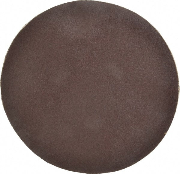 Made in USA - 10" Diam, 100 Grit Aluminum Oxide Adhesive PSA Disc - Industrial Tool & Supply