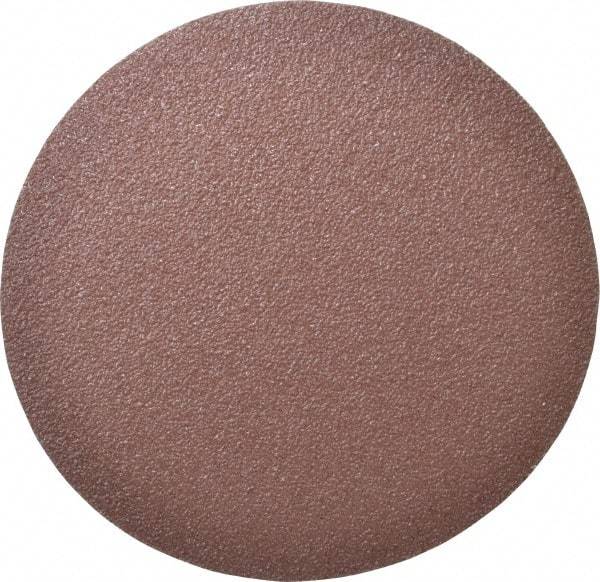 Made in USA - 12" Diam, 24 Grit Aluminum Oxide Adhesive PSA Disc - Very Coarse Grade, X Weighted Cloth Backing, For Low Speed Dual-Action Sanders, Random Orbital Sanders - Industrial Tool & Supply