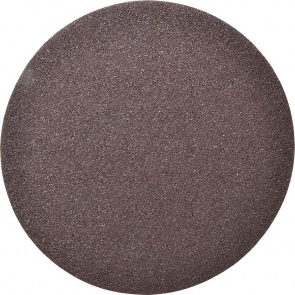 Made in USA - 12" Diam, 36 Grit Aluminum Oxide Adhesive PSA Disc - Very Coarse Grade, X Weighted Cloth Backing, For Low Speed Dual-Action Sanders, Random Orbital Sanders - Industrial Tool & Supply