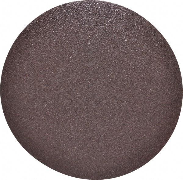 Made in USA - 12" Diam, 40 Grit Aluminum Oxide Adhesive PSA Disc - Coarse Grade, X Weighted Cloth Backing, For Low Speed Dual-Action Sanders, Random Orbital Sanders - Industrial Tool & Supply