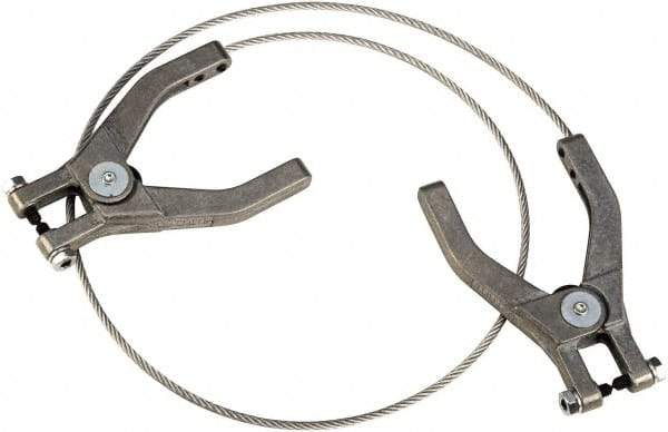 Justrite - 36 Inch Long, Safety Can Antistatic Flexible Wire - 7 Inch Diameter, Compatible with Type I Safety Cans - Industrial Tool & Supply
